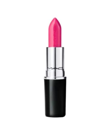 MAC Lustreglass Lipstick - 559 No Photos (Bright Coral Pink) - 0.10 oz / 3 g
