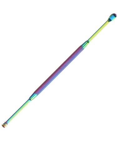 Ear Wax Pickers Multifunction Ear Spoon Ear Care Tool Stainless Steel Ear Picks Wax Removal Curette Remover Cleaner(Color Titanium 1)