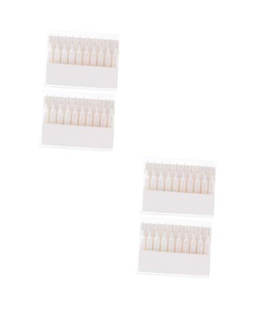 ABOOFAN 40pcs Shower Hole Cleaning Brush Shower Nozzle Brush Shower Pipe Pipe Cleaner Anti-Shower Nozzle Brush PP Pore White Shower Head