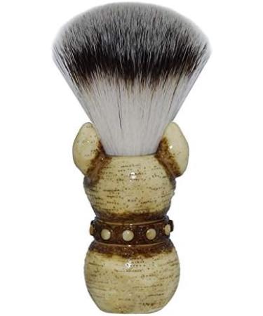 Griwiuiowe Men's Shaving Brush - Resin Bulldog Fiber Hair & Mustache Brush for a Smooth Grooming Experience - Buy Online on GoSupps.com