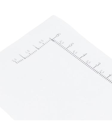 Eyebrow Measurement Ruler 100pcs Eyebrow Ruler Disposable Eyebrow Ruler Sticker for Microblading with ndard Scale Vernier Caliper Sliding Gauge Tool - Buy Online on GoSupps.com