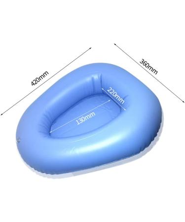 Inflatable Bed Pan Set for Elderly, Anti Bedsore & Washable - Portable Urinal for Bedridden Patients | 2PCS - Buy Online on GoSupps.com