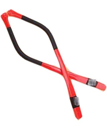 DeeboW Glasses Replacement Temples yewear Leg 1 Pair Children's Plastic Glasses Replacement Temples Eyeglass Frames Red