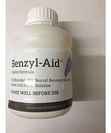 Benzyl-Aid (tm Benzyl Benzoate 25% solution ready diluted 500ml - Buy Online on GoSupps.com