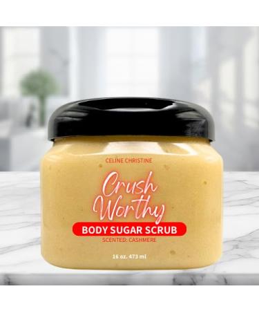 Crush-Worthy Cashmere Sugar Scrub 16oz - Exfoliate & Polish Your Skin for a Radiant Glow | International Shipping Available - Buy Online on GoSupps.com