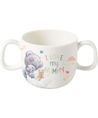 Ceramic Tiny Tatty Teddy Mummy and Baby Best Friends Mug Set - White | Adorable Gift for Loved Ones - Buy Online on GoSupps.com