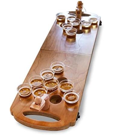 Refinery and Co. Wooden Pong Game - Premium Handcrafted Table Game - Buy Online on GoSupps.com