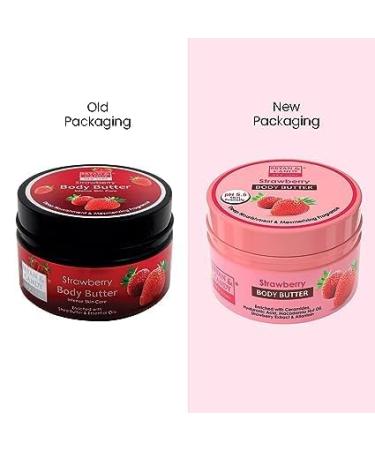 Buy B.RYA N & CAND Y Strawberry Body Butter | pH 5.5 Moisturizer for 72Hrs | Ceramides Strawberry Extract & Shea Butter | Non-Sticky for Women & Men (200gm - Buy Online on GoSupps.com