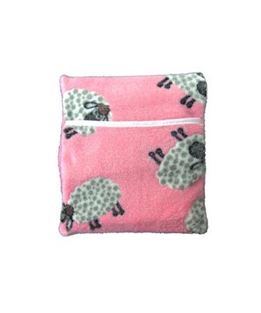 Hotties Microwave hot water bottle - Gorgeous Fleece Sheep (Pink)