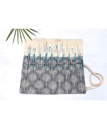 BUSOHA 15 Inch Roll Up Paint Brush Holder Canvas Pouch Bag Organizer - Protect Your Brushes with this Rollup Case - Buy Online on GoSupps.com