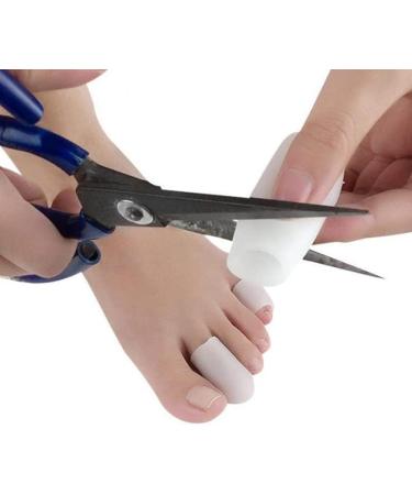 Carolhome Soft Gel Toe Protectors 14Pcs - Pain Relief for Ingrown Toenails, Calluses, Hammer Toes | Silicone Toe Covers for Foot Pain - Style 1 - Buy Online on GoSupps.com