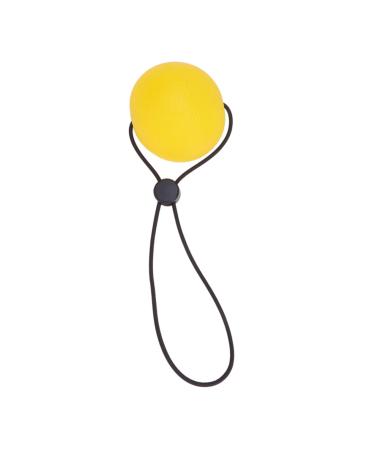 Ultechnovo handle-strengthening ball handle handmade handmade balls wrist exercise ball fitness equipment toys handle strengths ball power balls train round grip ball grip cord 5.3cm yellow
