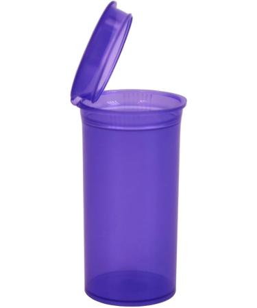 Multi-Use Airtight Pill Bottles - 13 Dram Purple Organizer for Supplements & Medicines | 12 Pack - Buy Online on GoSupps.com