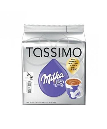 (Old Version) Tassimo - Hot Chocolate Milka - 8 Disc - Pack of 5