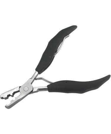 Heat Fusion Glue Keratin Bonding Micro Rings Removal Pliers for Hair Extensions hair plier hair extension plier (with 3mm and 5mm grooves) - Buy Online on GoSupps.com