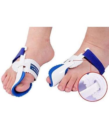 CAZARU FXJ Hallux Valgus Toe Corrector Braces - Toe Straightener for Overlapping Toes - Daily Big Bone Orthotics for Foot Correction - Buy Online on GoSupps.com