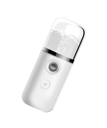 Hemoton 2pcs Hydrating Instrument Eyelash Extensions Mist Moisturizing Handheld Humidifiers Face White Abs