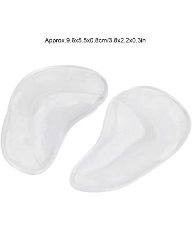 Buy Transparent Silicone Foot Arch Support Insole - Gel Cushion Orthopedic Pad for Foot Care & Comfort - International Shipping Available - Buy Online on GoSupps.com