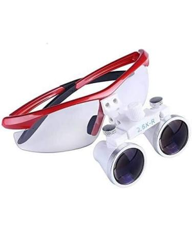 BoNew 2.5X-R Loupes Magnifier with Clip-On 3W Head Lamp Light | Ideal for Medical & Dental Professionals - International Shipping Available - Buy Online on GoSupps.com