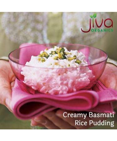 Jiva Organics Organic Basmati Rice 10 LB Bag - Premium Quality Long Grain Rice from India - 10 Pound Pack - Buy Online on GoSupps.com