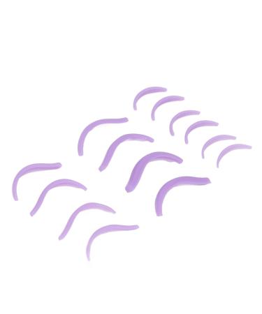 Reusable Lash Pads - 7 Pairs in Various Sizes for Beauty Salons - Purple | International Shipping - Buy Online on GoSupps.com