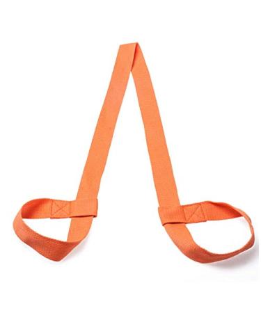 PlayCool Durable Yoga Mat Harness Strap Sling Yoga Mat Carrying Strap - Orange2