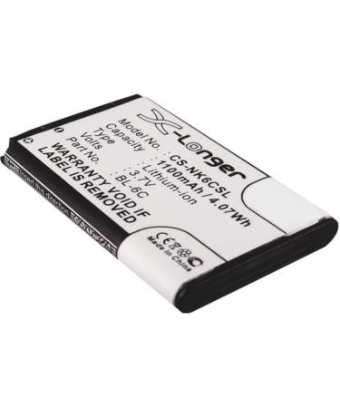 BL-6C 1100mAh Battery for 6012 & 6015 - High-Performance 3.7V Replacement | International Shipping - Buy Online on GoSupps.com