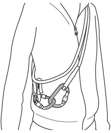 Petzl Dual Connect Adjust Self-Belay Lanyard - 95cm Unisex Adult Orange | International Shipping Available - Buy Online on GoSupps.com