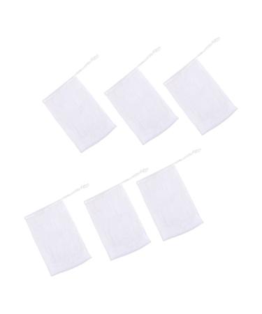 FOMIYES 20pi ces Bulles Nylon Pour Filet De Pour Fait Main Mousse Double Couche Pour Bain Blanc