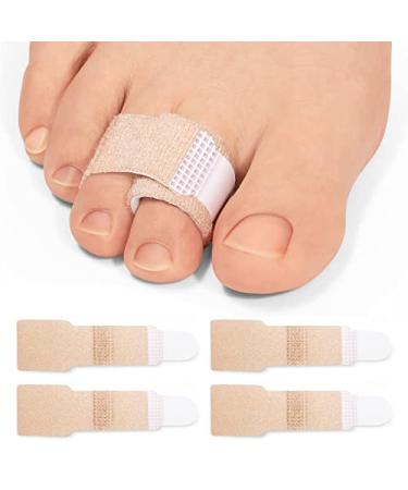 Menyiyds 4 pieces of hammer toe hammer toe corrections hammer toe rails toe bandages for correction of hammer toes broken toes crooked toes and overlapping toes