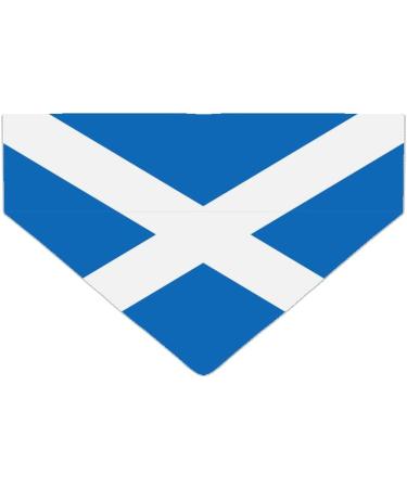 Personalized Dog Hollow with Scottish Flag - Triangular Sports Cloth for Pets | Football & Olympic Games Theme - Buy Online on GoSupps.com