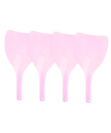 Masque de Coiffure Transparent 4 Pi ces Bouclier de Protection Visage et Yeux Accessoires pour Coloration Capillaire Usage Salon et Domicile Couleur Al atoire