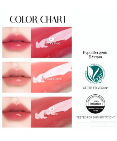 # HANHYUNJAE Pro Melt Lip Balm 3 Colors Food-Inspired Glossy Finish (02 / Apricot Coral) / 0.098oz / Vegan Hypoallergenic Hydrating Melting Lip Balm with Soft Coral Glow Nourishing Shine - Buy Online on GoSupps.com