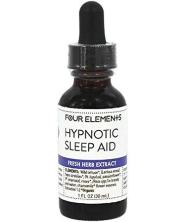 Four Elements 4E Hypnotic Sleep Tincture Blend Fresh Organic Herb Extract 1 OZ - Buy Online on GoSupps.com