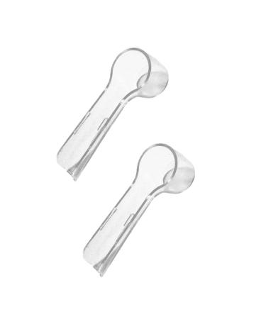 CCLKHY toothbrush covers 2 PCs electric toothbrush protective cover toothbrush cover replacement heads toothbrush protective cover plastic toothbrush protection Protection cover Transparent - Buy Online on GoSupps.com