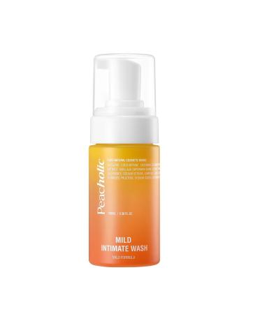 Peacholic Mild Intimate Wash for Women Coconut-Based Suitable for Sensitive Skin Hydrating pH-Balanced Moisturizing 3.38 fl.oz