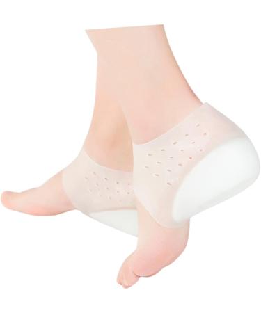 Didiseaon Heel Insole Kit - Invisible Heel Lift for Hip Alignment & Comfort - Silicone Height Increase Insoles - Stealth White Travel Accessories - Buy Online on GoSupps.com