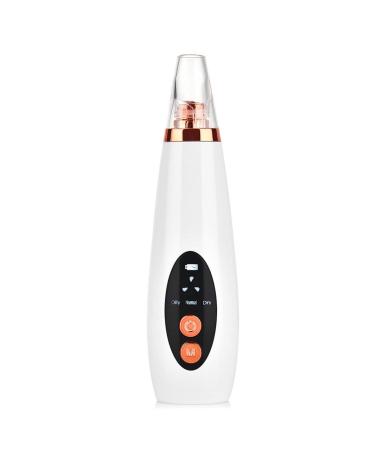 Sxdthy 3 Levels Adjustable Suction Blackhead Remover USB Rechargeable Blackhead Pore Cleaner Blackhead Suction Tool with HD LED Display & 6 Replaceable Heads