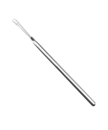 KJHD 1pc Portable Stainless Steel Ear Pick Cleaner Durable Ear Wax Curette Remover Handle Tools Ear Care Safety Accesaaries (Color : White-Fruit peach5)
