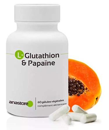Anastore L - Glutathione and Papata 400 mg - 60 capsules - Buy Online on GoSupps.com
