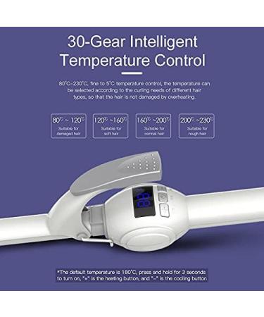 Curling Iron Professional Hair Curling Wand TA-1491 Mini Hair Curler Automatic Power off Hair Rollers Digital Display and 30-speed Temperature Control Straightener BY ZZYY - Buy Online on GoSupps.com