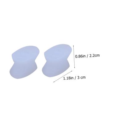 8pcs Hallux Valgus Separator Thumb Splint Nail Protector Set - Silicone Cushion for Big Toe, Hammer Toe, Bunion Relief - Foot Yoga Brace for Night Support - Buy Online on GoSupps.com