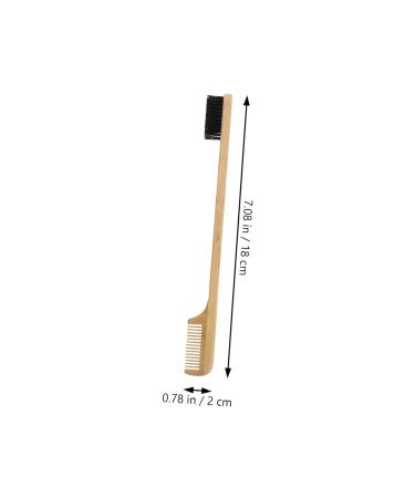 FOMIYES Wooden Eyebrow Comb & Eyelash Shaping Tool - Perfect Makeup Brush for Flawless Brows & Stunning Lashes - Buy Online on GoSupps.com