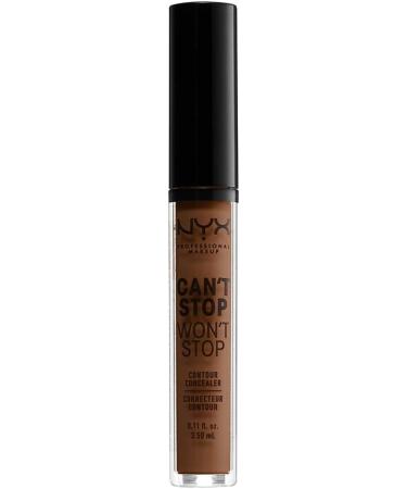 NYX Can't Stop Won't Stop Full Coverage Concealer in Mocha - 0.025 oz - Buy Online on GoSupps.com