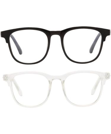 Blue Light Blocking Glasses Lightweight Blue Screen Glasses Anti Glare Glasses Computer Gaming Glasses for Women Men Clear - Buy Online on GoSupps.com