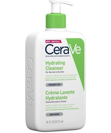 CeraVe DOUBLE Hydrating Cleanser 473ml 473 ml (Pack of 1) - Buy Online on GoSupps.com