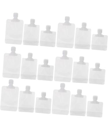 FOMIYES 5 Sets Flap Lotion Bag Shampoo Travel Container Spray Lotion Portable Spout Pouch Toiletry Lotion Pouch Dispenser Container Squeezable Bags Reusable Filling Bye Cream Clamshell - Buy Online on GoSupps.com