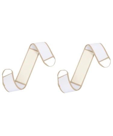 FRCOLOR 2pcs Bath Towel Body Exfoliating Cloths Back Scrubber Towel Bath Washing Towel Exfoliating Washcloth Bath Shower Scrubber Bathing Washcloth Back Scrubber for Shower Loofah