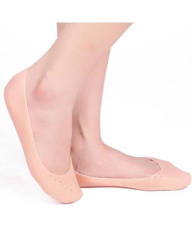 Minkissy Spa Socks for Women & Men - 2 Pairs Low Cut Foot Socks | Moisturizing Liner Socks | Perfect for Hard Casual Wear | 16.5x8.7 cm - Buy Online on GoSupps.com