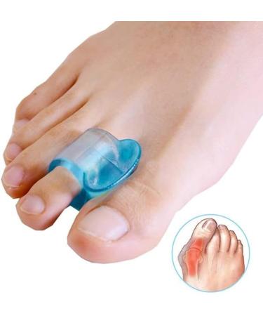 TUANTUAN Toe Separator & Bone Corrector: Relieve Thumb Pain & Correct Bunions - Blue (1 Pair) - Buy Online on GoSupps.com
